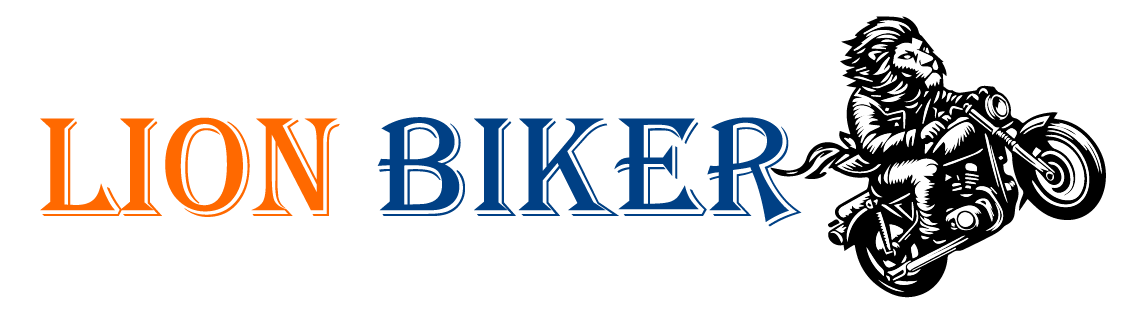 Lion Biker Logo