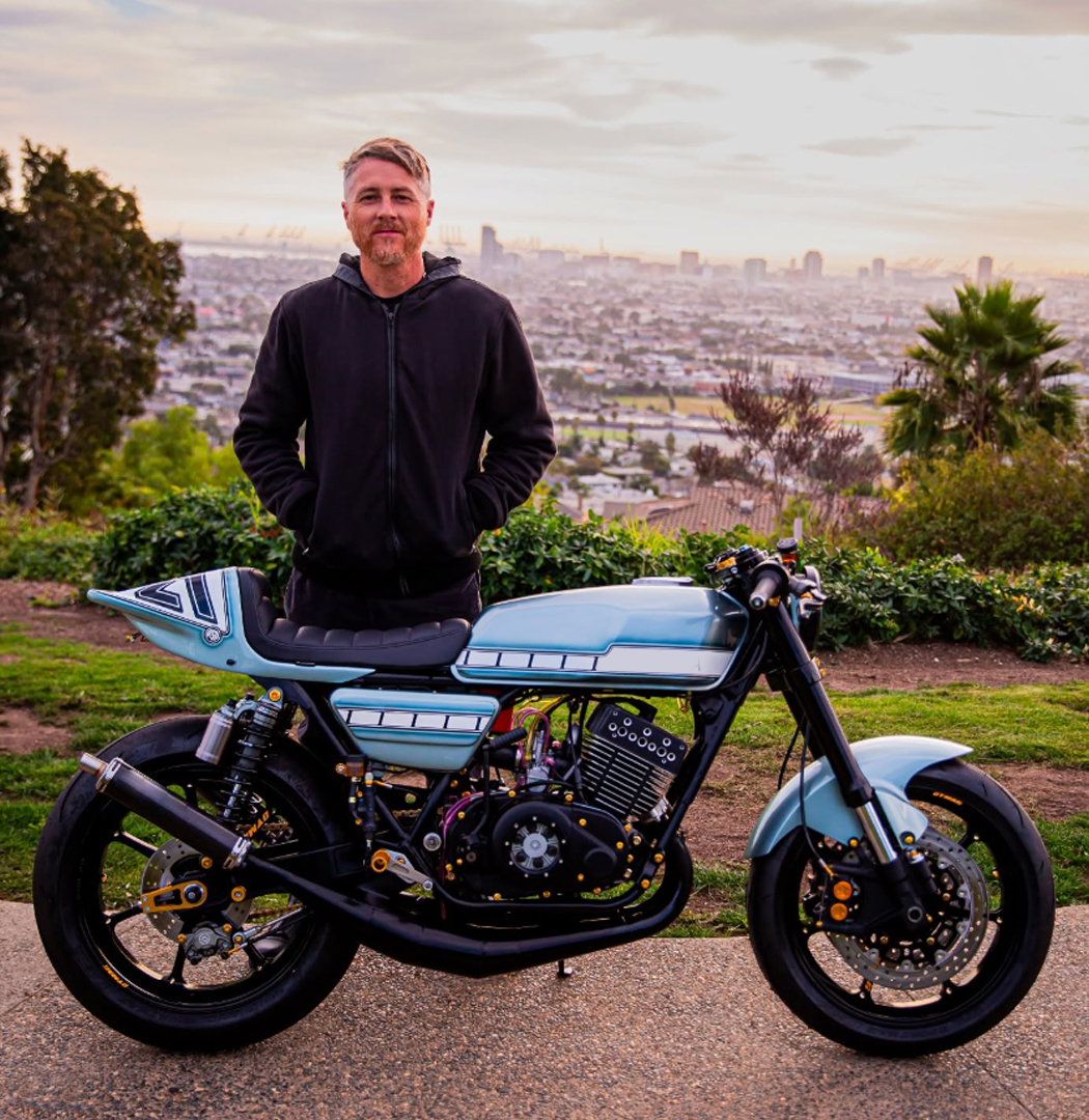 Roland Sands - American motorcycle racer - Lion Biker